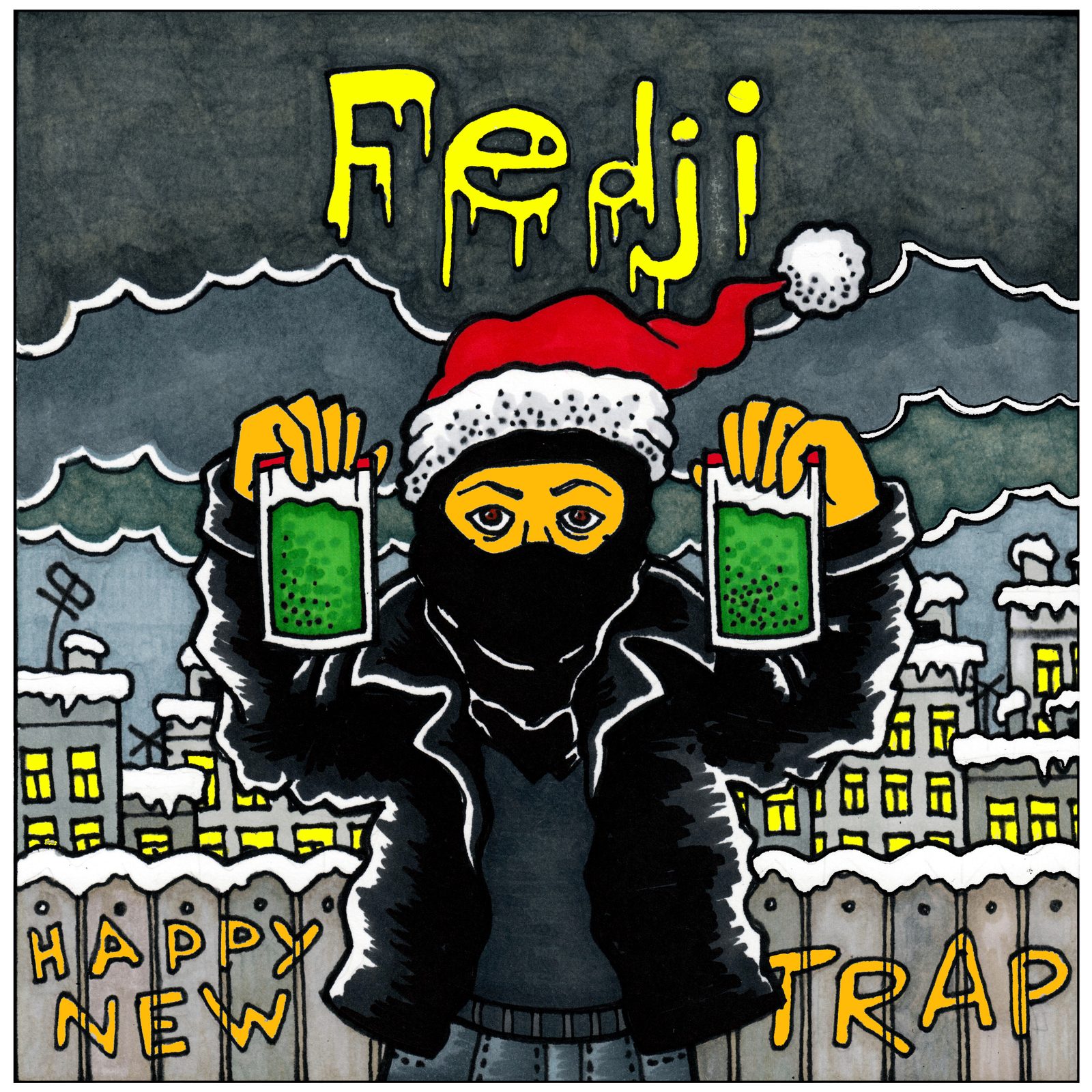 Слушать Fedji — Happy New Trap на всех площадках